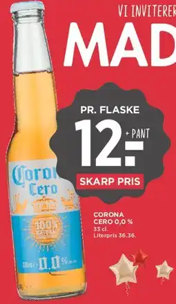 MENY Corona Cero 0,0% tilbud