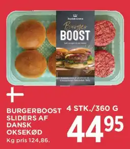 MENY Burgerboost - 4 stk./360 g tilbud