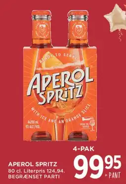 MENY Aperol Spritz 4-pak tilbud
