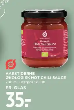 MENY Aarstiderne Økologisk Hot Chili Sauce tilbud
