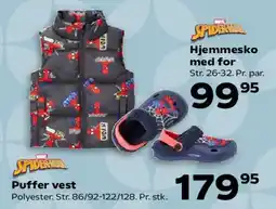 Kvickly Puffer vest tilbud
