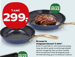 SuperBrugsen Brasserie stegepandesæt 2 dele tilbud