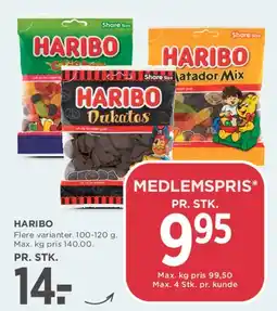MENY HARIBO tilbud
