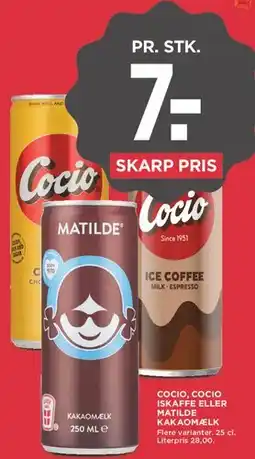 MENY Cocio / Matilde kakaomælk tilbud