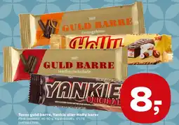 Kvickly Toms Guld Barre / Yankie / Holly barer tilbud