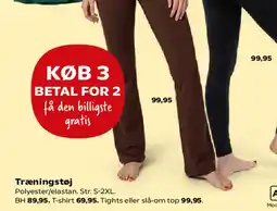 Kvickly Træningstøj tilbud