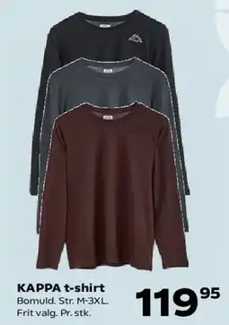 Kvickly KAPPA t-shirt tilbud
