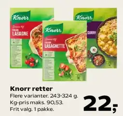 Kvickly Knorr retter tilbud