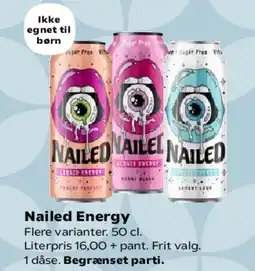 Kvickly Nailed Energy tilbud
