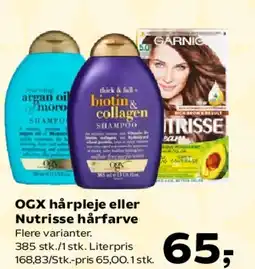 Kvickly Garnier ansigtsrens tilbud