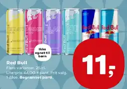 Kvickly Red Bull tilbud