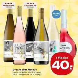 Kvickly Dream eller Mateus tilbud