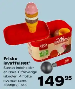 SuperBrugsen Frisko isvaffelsæt tilbud