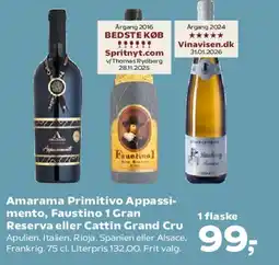 Kvickly Faustino 1 Gran Reserva / Cattin Grand Cuvée (bundtet af varianter) tilbud