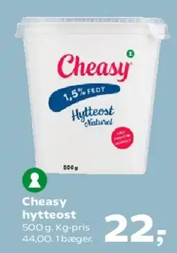 Kvickly Cheasy hytteost tilbud