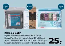 Kvickly Klude 5-pak tilbud