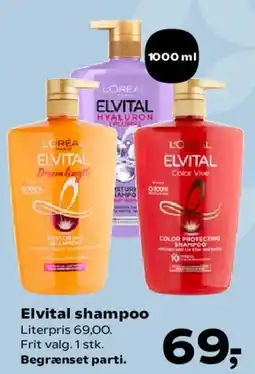 Kvickly Elvital shampoo tilbud