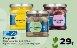 Kvickly Coop sild tilbud