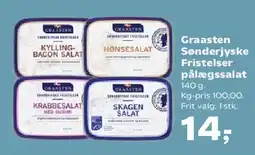 Kvickly Graasten Sønderjyske Fristelser pålægssalat tilbud