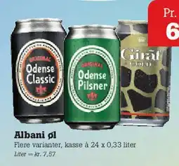 Poetzsch Padborg Albani øl tilbud