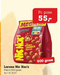 Poetzsch Padborg Lorenz Nic Nac's tilbud