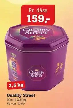 Poetzsch Padborg Quality Street tilbud