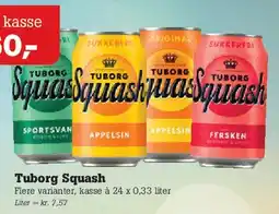 Poetzsch Padborg Tuborg Squash tilbud