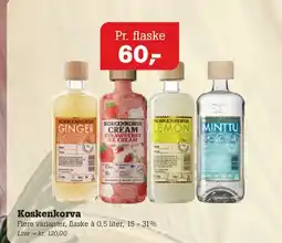 Poetzsch Padborg Koskenkorva (flere varianter) tilbud