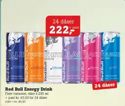 Poetzsch Padborg Red Bull Energy Drink tilbud