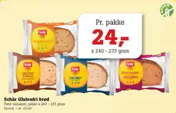 Poetzsch Padborg Schär Glutenfri brød tilbud