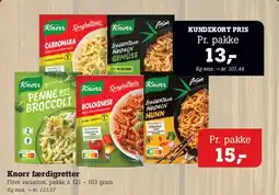 Poetzsch Padborg Knorr færdigretter tilbud