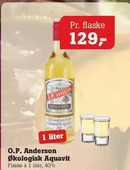 Poetzsch Padborg O.P. Anderson Økologisk Akvavit tilbud