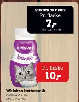 Poetzsch Padborg Whiskas kattemælk tilbud
