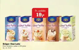 Poetzsch Padborg Krüger Chai Latte tilbud