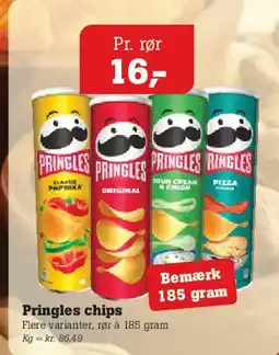 Poetzsch Padborg Pringles chips tilbud