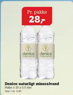 Poetzsch Padborg Denice naturligt mineralvand tilbud