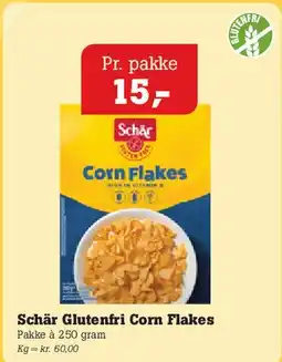 Poetzsch Padborg Schär Glutenfri Corn Flakes tilbud