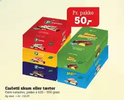 Poetzsch Padborg Carletti skum eller tærter tilbud