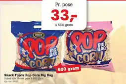 Poetzsch Padborg Snack Foods Pop Corn Big Bag tilbud