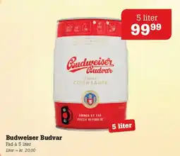 Poetzsch Padborg Budweiser Budvar tilbud