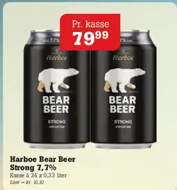 Poetzsch Padborg Harboe Bear Beer Strong 7,7% tilbud