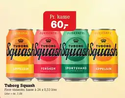 Poetzsch Padborg Tuborg Squash tilbud