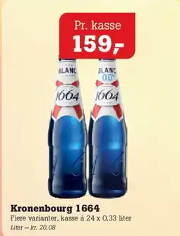 Poetzsch Padborg Kronenbourg 1664 tilbud