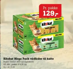 Poetzsch Padborg Kitekat Mega Pack vådfoder til katte tilbud