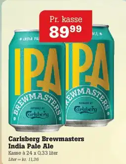 Poetzsch Padborg Carlsberg Brewmasters India Pale Ale tilbud