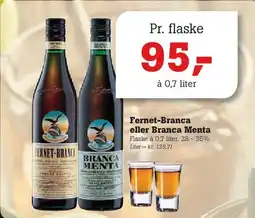 Poetzsch Padborg Fernet-Branca eller Branca Menta tilbud