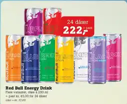 Poetzsch Padborg Red Bull Energy Drink tilbud