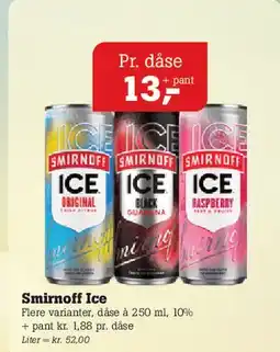 Poetzsch Padborg Smirnoff Ice tilbud