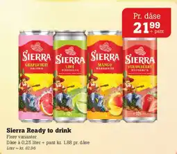 Poetzsch Padborg Sierra Ready to drink tilbud