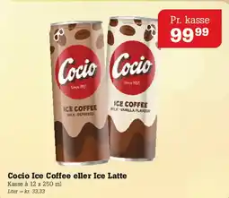Poetzsch Padborg Cocio Ice Coffee eller Ice Latte tilbud